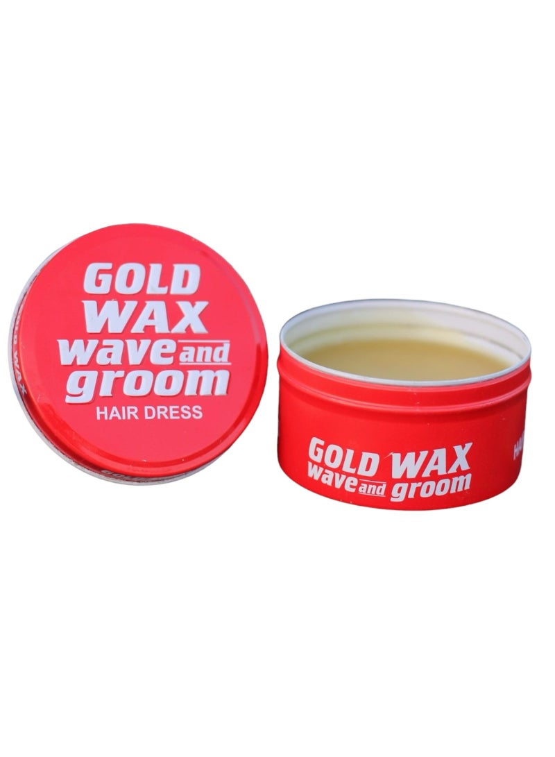 Gold Wave And Groom Hair Dress For Maximum Hold Light Shine 100G